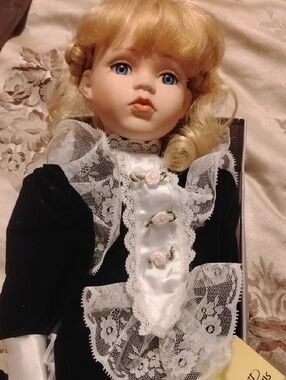 Collectible Porcelain Doll From The Heritage Collection Limited Edition 1/5000